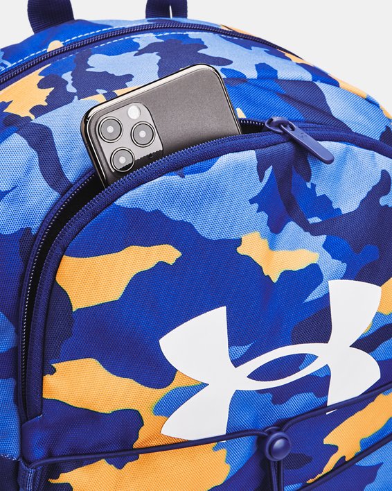 UA Hustle Sport Backpack, Blue, pdpMainDesktop image number 3